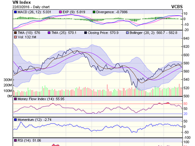 Biểu đồ kỹ thuật VN-Index. Nguồn: VCBS