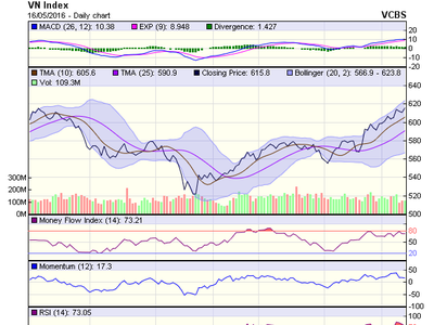 Biểu đồ kỹ thuật VN-Index. Nguồn: VCBS