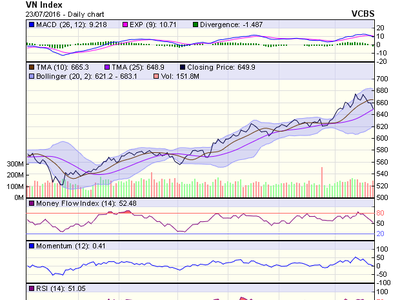 Biểu đồ kỹ thuật VN-Index. Nguồn: VCBS