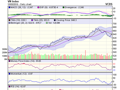 Biểu đồ kỹ thuật VN-Index. Nguồn: VCBS