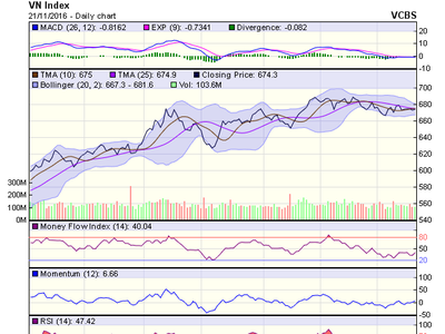 Biểu đồ kỹ thuật VN-Index. Nguồn: VCBS