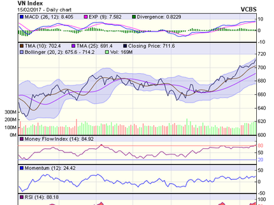 Biểu đồ kỹ thuật VN-Index. Nguồn: VCBS