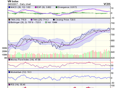 Biểu đồ kỹ thuật VN-Index. Nguồn: VCBS