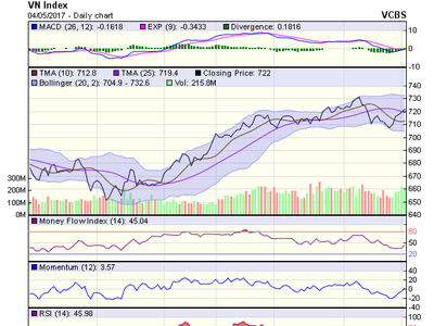 Biểu đồ kỹ thuật VN-Index. Nguồn: VCBS 