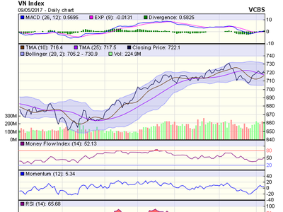Biểu đồ kỹ thuật VN-Index. Nguồn: VCBS 