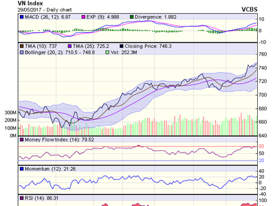 Biểu đồ kỹ thuật VN-Index. Nguồn: VCBS 