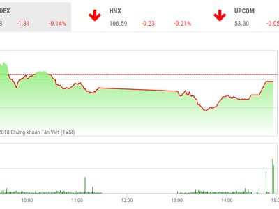 Phiên chiều 11/12: Nhà đầu tư thận trọng, VN-Index tiếp tục điều chỉnh