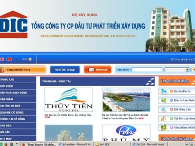 DIG tái cấu trúc vốn tại DIC Hà Nam và DIC Sport