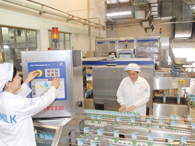 Năm 2013, doanh thu của Vinamilk tăng khoảng 17%