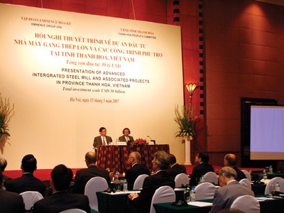 Sau khi thuyết trình và công bố rầm rộ về siêu dự án 30 tỷ USD Eminence Group USA tại Thanh Hóa, đến nay, nhà đầu tư này bặt vô âm tín      