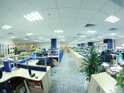 Văn phòng làm việc thân thiện, tạo tính liên kết cao