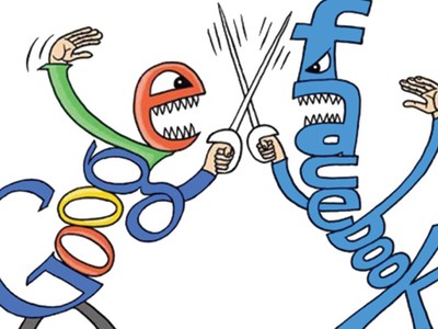 Facebook vs Google đối đầu nhau trong cuộc chiến mới