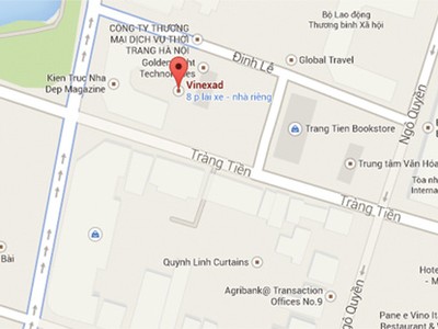 Trụ sở của Vinexad ở số 9 Đinh Lễ là đất thuê của Nhà nước
