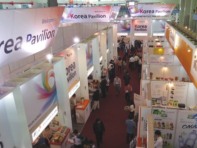 Vietnam Expo thường xuyên có sự góp mặt của các doanh nghiệp Hàn Quốc      
