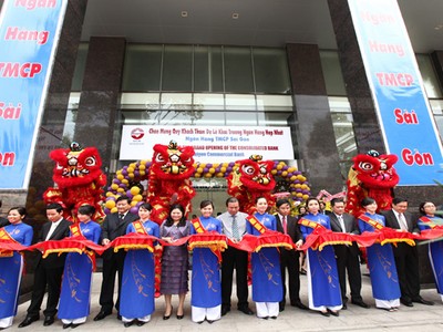 Lễ khai trương Ngân hàng TMCP Sài Gòn (SCB hợp nhất)