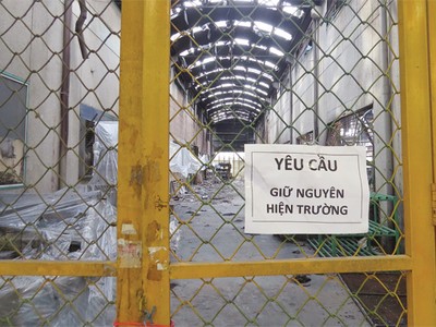 Một nhà máy ở Bình Dương bị đập phá trong sự cố vừa qua