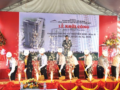 Hòa Bình khởi công Chung cư Nguyễn Kim