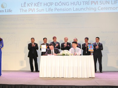 PVI Sun Life chứng tỏ thế tiên phong đối với sản phẩm bảo hiểm hưu trí tự nguyện