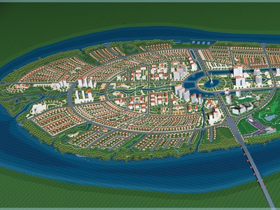 Phối cảnh Dự án Khu đô thị sinh thái Đại Phước, huyện Nhơn Trạch, tỉnh Đồng Nai