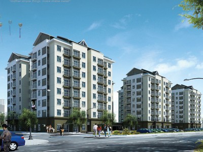 Chung cư Ánh Dương là dự án nhà ở xã hội đầu tiên tại Khu đô thị Halong Marina được kỳ vọng sẽ giải quyết vấn đề an cư cho người thu nhập thấp
