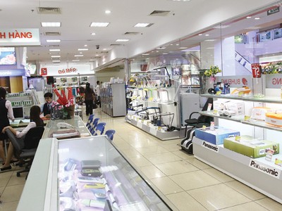 Theo CBRE, giá thuê mặt bằng bán lẻ tại Hà Nội quý II giảm 1,9% so với quý trước