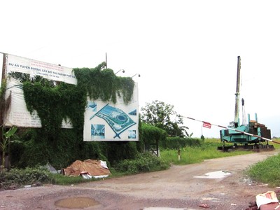 Hà Nội: Dự án trọng điểm chậm vì thiếu mặt bằng