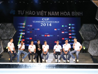 Đội bóng Futsal Hòa Bình giành chức Vô địch trong lần đầu Việt Nam tham dự Giải Cup Standard Chartered 2014