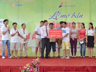 Lễ mở bán căn hộ Thăng Long Victory
