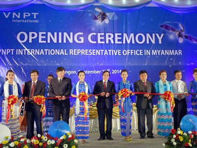Lễ khai trương văn phòng đại diện VNPT tại Myanmar