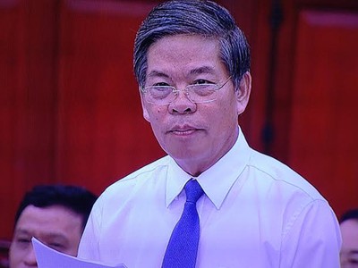 Bộ trưởng Bộ Tài nguyên và Môi trường Nguyễn Minh Quang