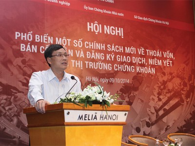 Chủ tịch UBCK: Doanh nghiệp không nên chê UPCoM