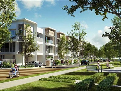 Phối cảnh biệt thự The Garden Villas