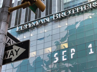 Lehman Brothers, một trong những ngân hàng lâu đời nhất thế giới đã sụp đổ trong khủng hoảng tài chính 2008