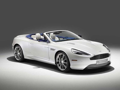 Aston Martin Morning Frost DB9 Volante lộ diện
