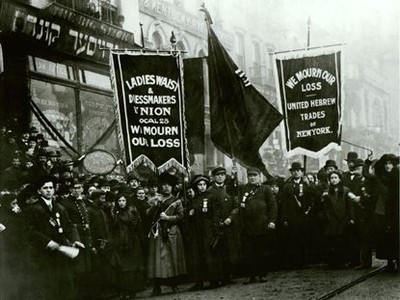 Cuộc biểu tình của chị em công nhân ngành dệt - may ở Chicago và New York