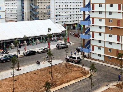 Đại đa số dự án nhà ở xã hội thời gian qua đều có sẵn quỹ đất chờ từ  lâu - Ảnh: Lê Toàn