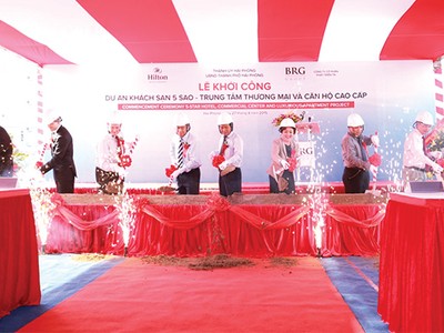 Khởi công tổ hợp khách sạn Hilton tại Hải Phòng