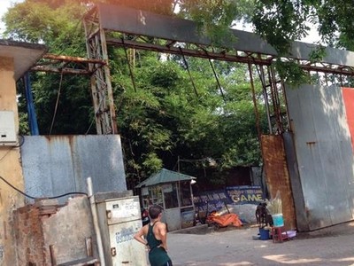 Hiện trạng khu đất 295 - Lê Duẩn, quận Hai Bà Trưng, Hà Nội. Ảnh: D.H