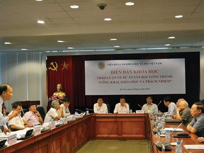 Nhiều chuyên gia ủng hộ việc triển khai sớm Dự án Sân bay Long Thành. Ảnh: T.A