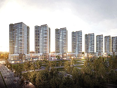 Dự án The Sun Avenue – mặt tiền đại lộ Mai Chí Thọ, An Phú, quận 2