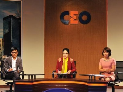 Bà Phan Hương Giang, Tổng giám đốc điều hành Công ty cổ phần Ba cây chổi (ngồi giữa) sẽ là CEO trong tình huống này