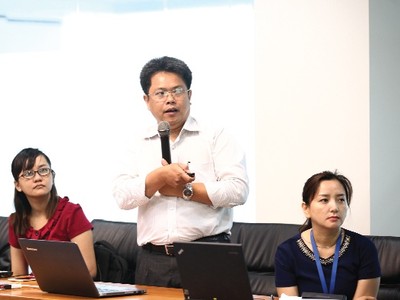 TS. Nguyễn Ngọc Huy, Trưởng nhóm chấm sơ khảo bảo vệ kết quả trước Hội đồng