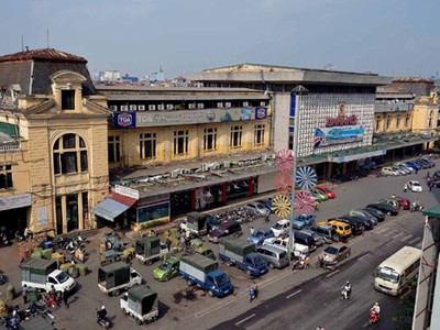 Khu vực Ga Hà Nội. Ảnh: internet