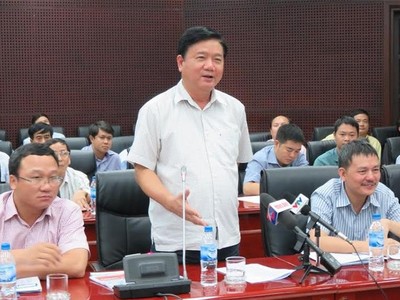Bộ trưởng Đinh La Thăng chỉ đạo phải khẩn trương khởi công dự án nhà ga mới sân bay quốc tế Đà Nẵng