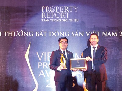 Novaland nhận giải “Nhà phát triển bất động sản tốt nhất”