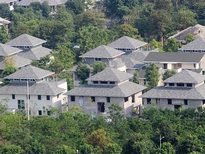 Không gian xanh đang trở thành lợi thế cạnh tranh của các dự án khu đô thị.
ảnh: Hoài Nam