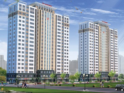 Phối cảnh Dự án 584 - Lilama SHB Trịnh Đình Trọng