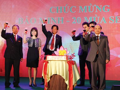 Năm 2014, Bảo Minh có sự bứt phá ngoạn mục trong hoạt động kinh doanh, chào mừng 20 năm ngày thành lập