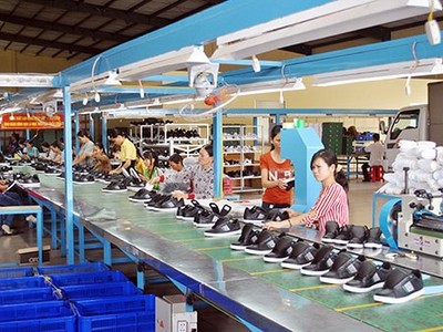 Một doanh nghiệp da giày trên địa bàn tỉnh Quảng Nam. Ảnh minh hoạ. Nguồn: Internet