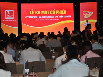 Buổi giới thiệu cổ phiếu Trisedco tại TP. HCM ngày 27/10